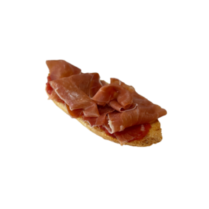 Tostada de jamón